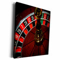 3dRose Florene Decorative - A Picture Of A Roulette Wheel - Museum Grade Canvas Wrap (cw_80331)