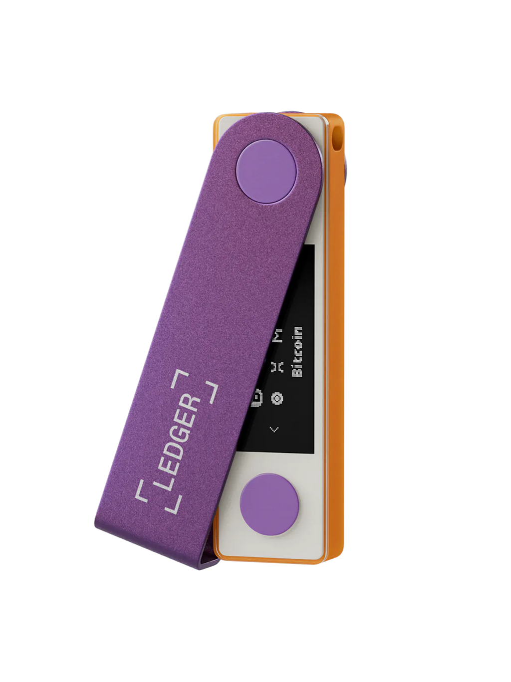 Ledger Nano X Hardware Wallet  Purple - Orange - Black