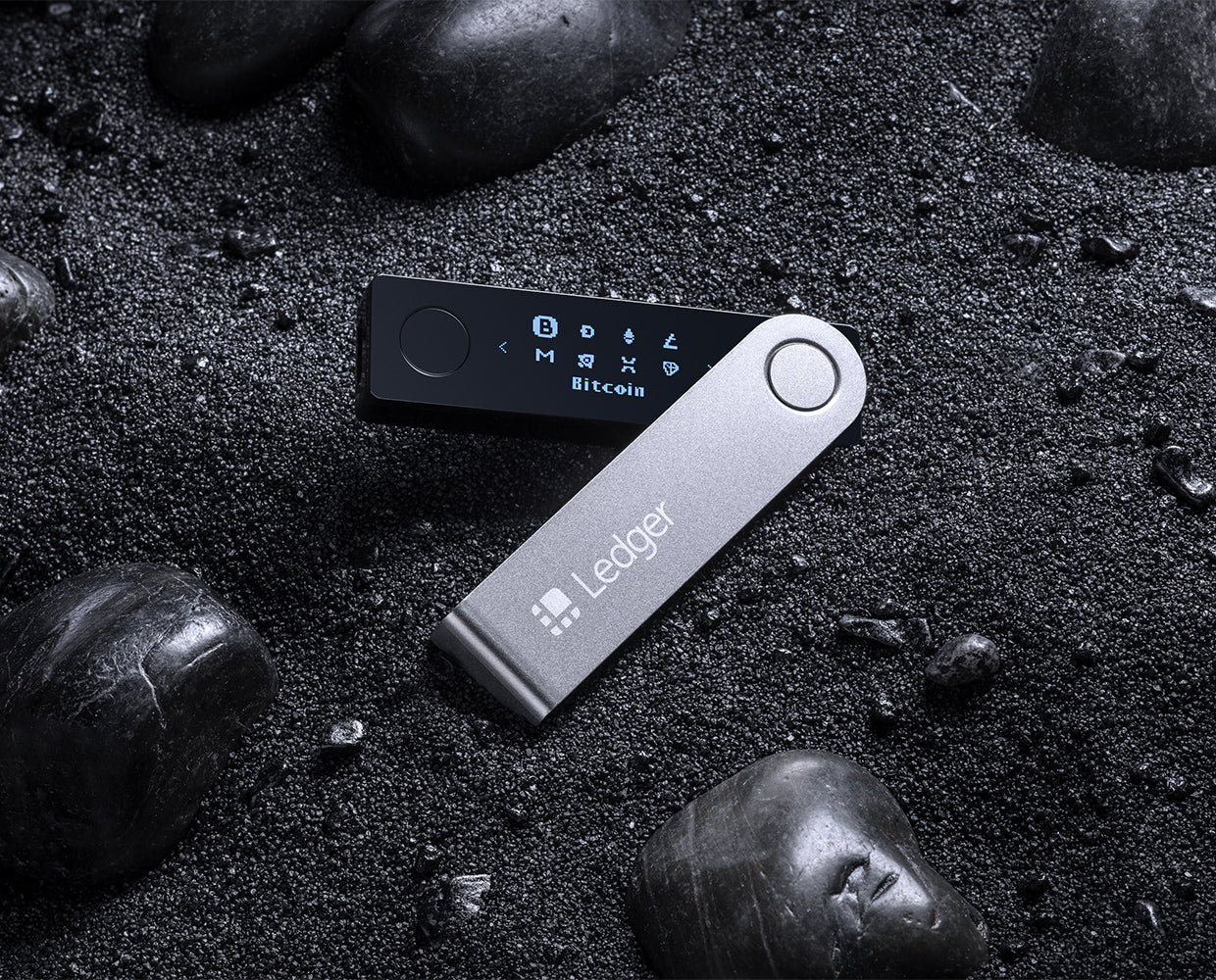 Ledger Nano X Hardware Wallet  Purple - Orange - Black