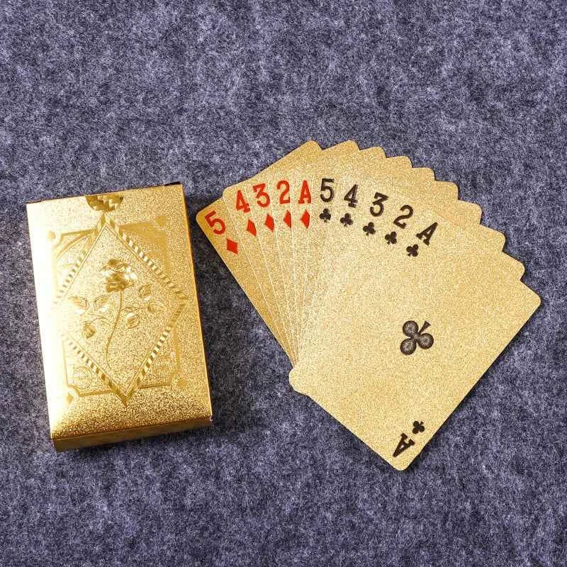 Multiple styles Color Playing Card Game Card Group Waterproof Poker Suit Magic Dmagic Package Board Game Gift Collection