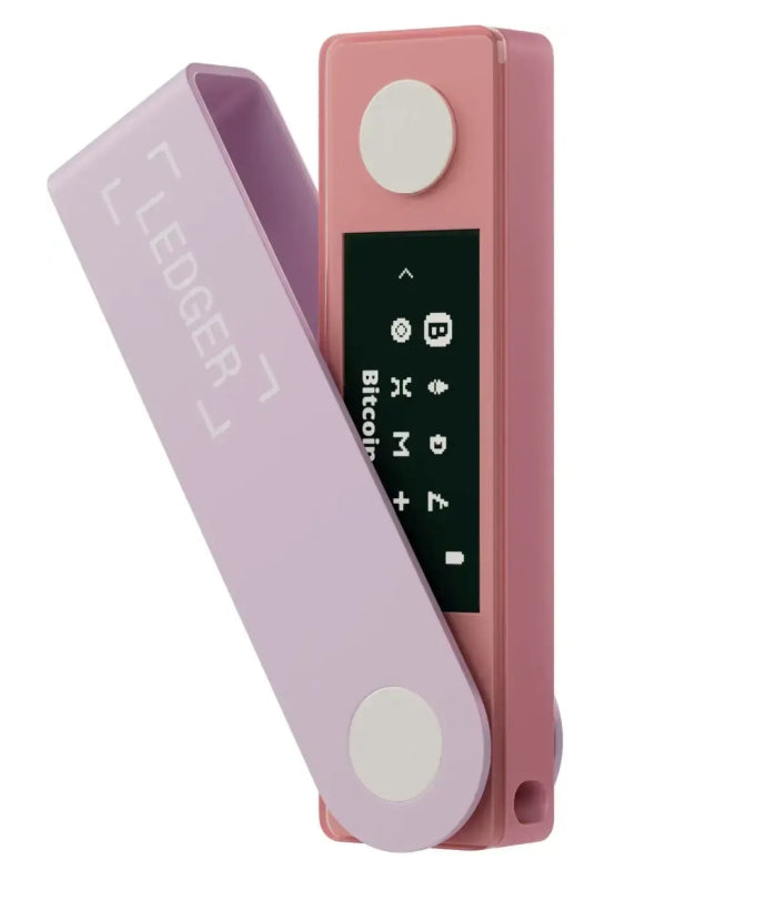 Ledger Nano X Hardware Wallet  Purple - Orange - Black