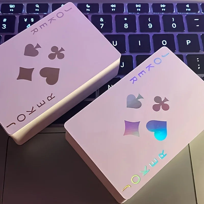 Glow-in-the-Dark Poker Card Set | Party Game for Halloween, Christmas & Family Game Night