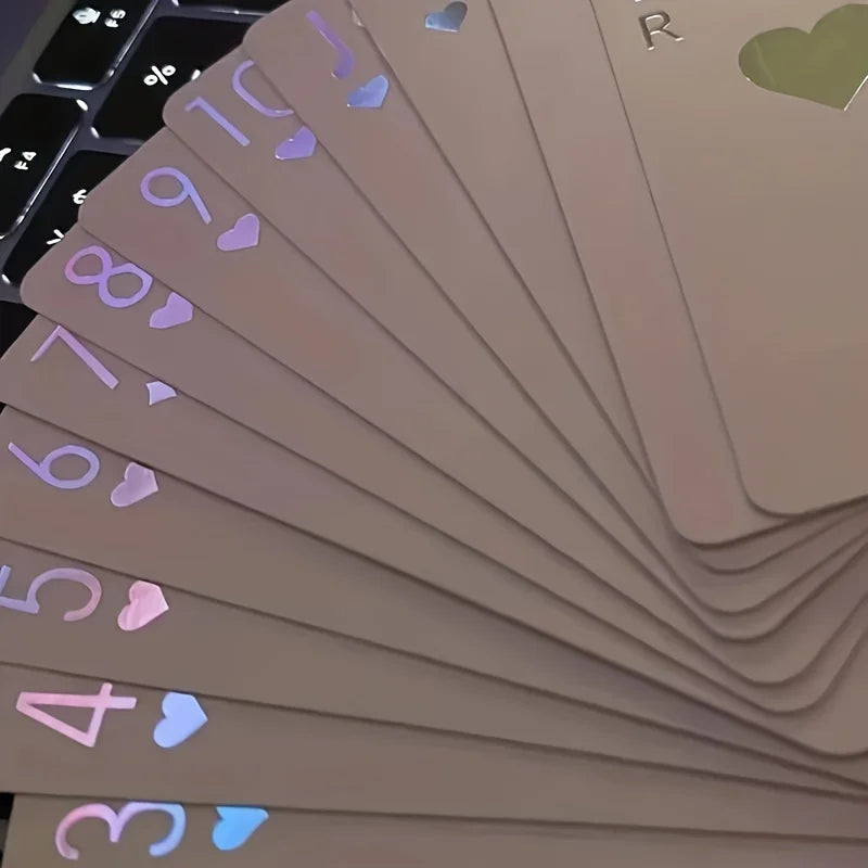 Glow-in-the-Dark Poker Card Set | Party Game for Halloween, Christmas & Family Game Night