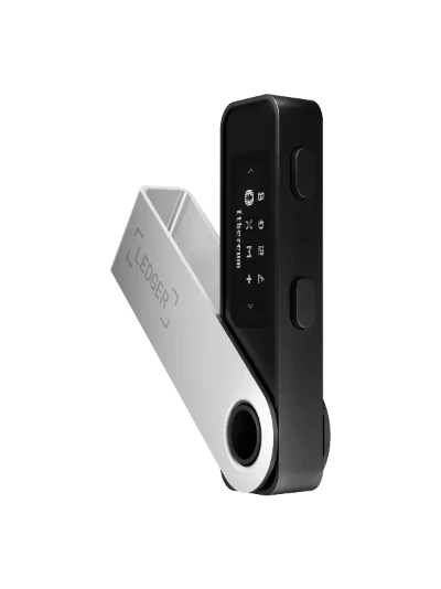 Ledger Nano S Plus Hardware Wallet - Black - Orange - Blue - White - Ice