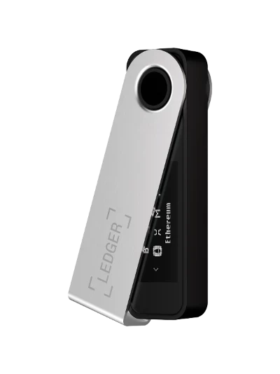 Ledger Nano S Plus Hardware Wallet - Black - Orange - Blue - White - Ice