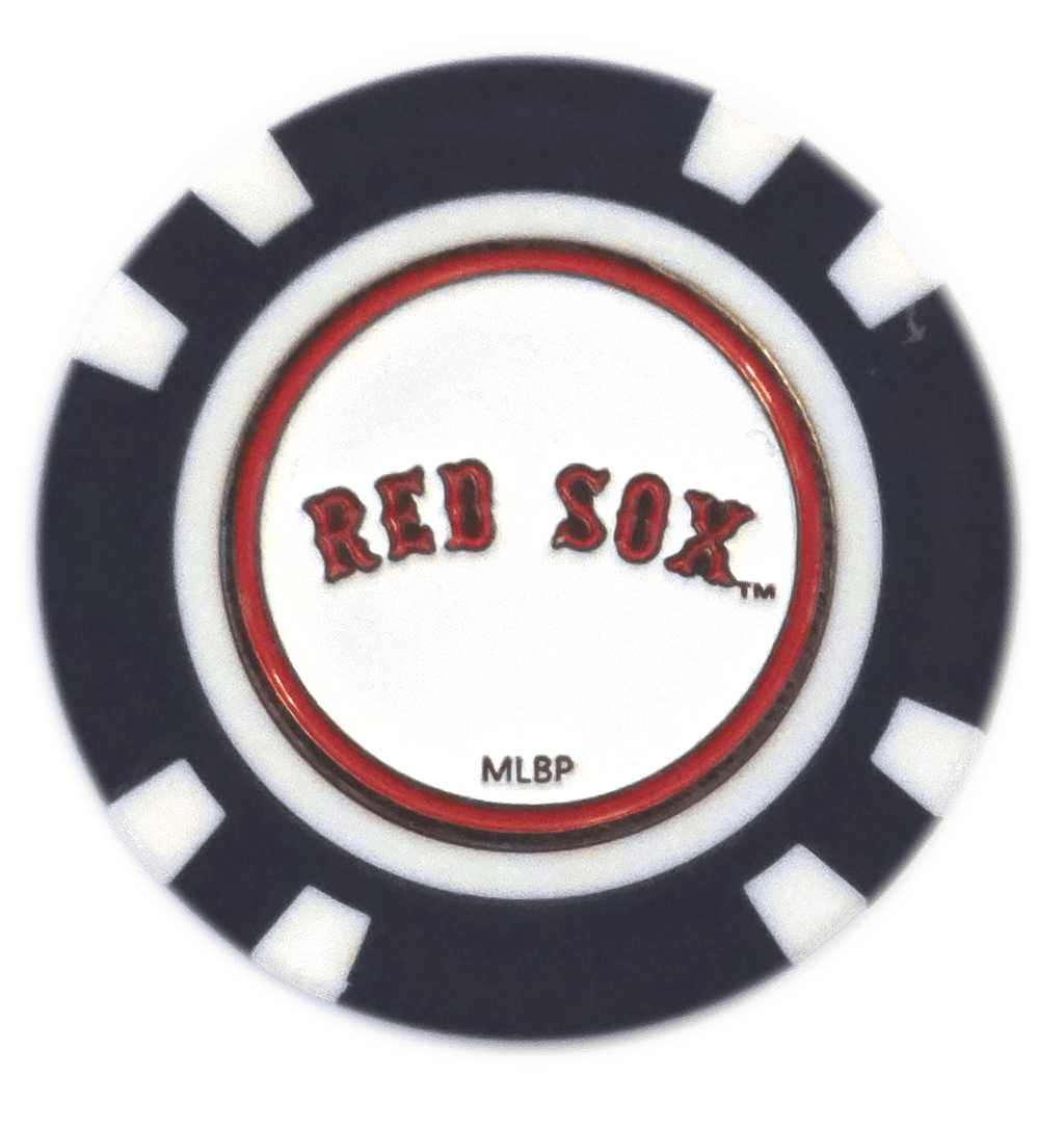 Officially Licensed Boston Red Sox Poker Chip Ball Marker