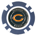 Officially Licensed Chicago Bears Poker Chip Ball Marker