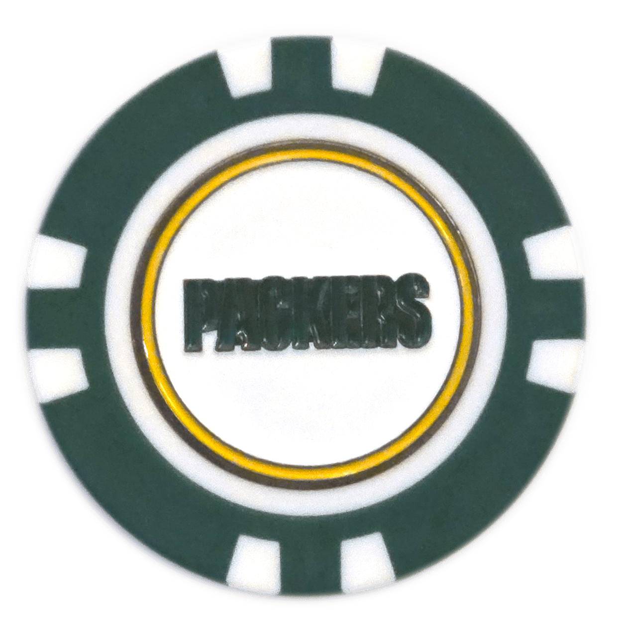 Officially Licensed Green Bay Packers Poker Chip Ball Marker