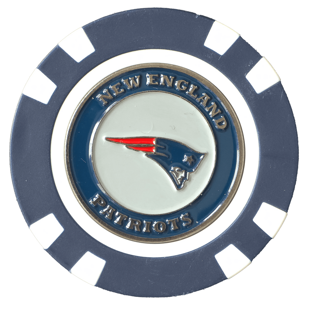 Officially Licensed New England Patriots Poker Chip Ball Marker