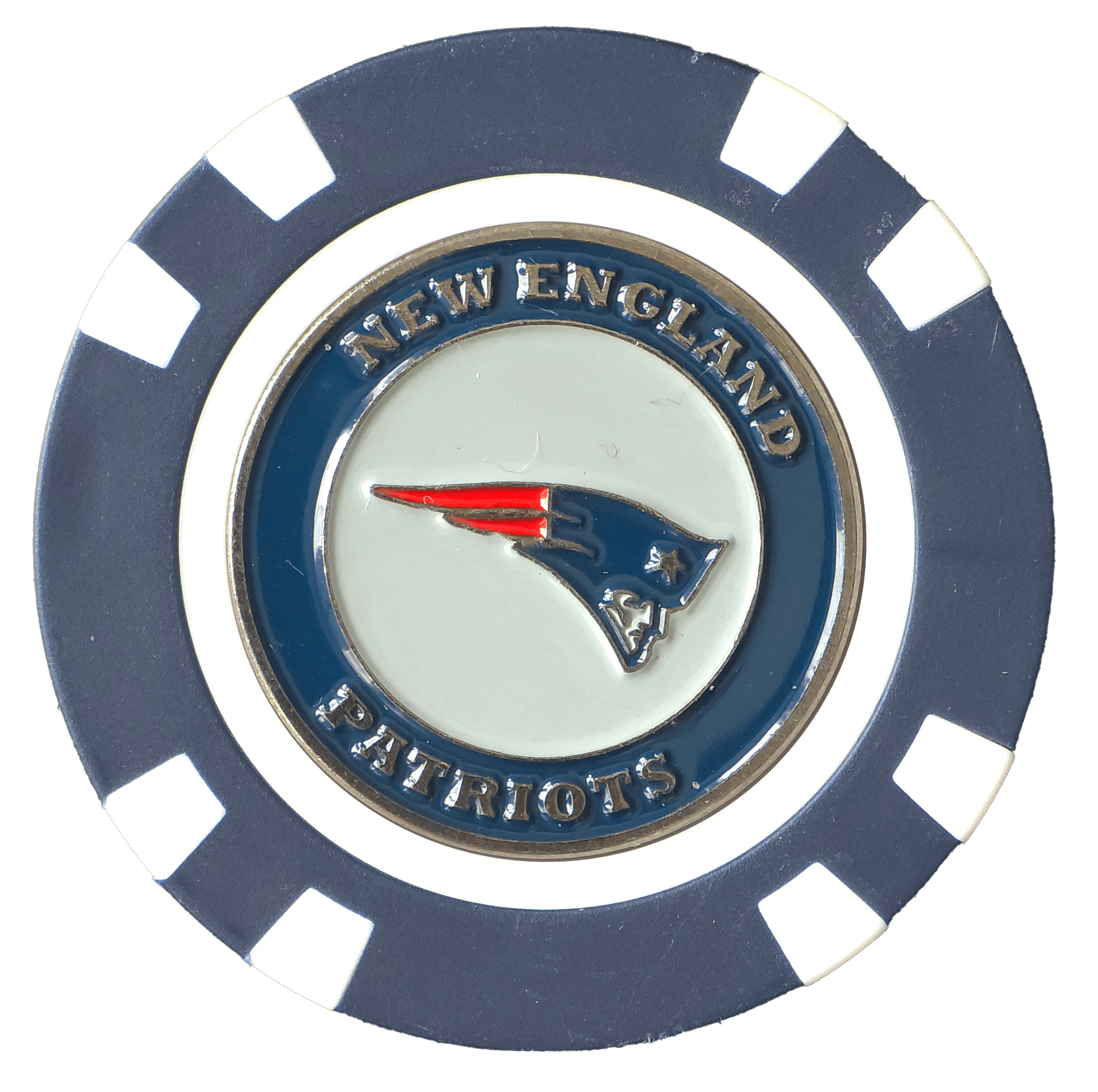 Officially Licensed New England Patriots Poker Chip Ball Marker