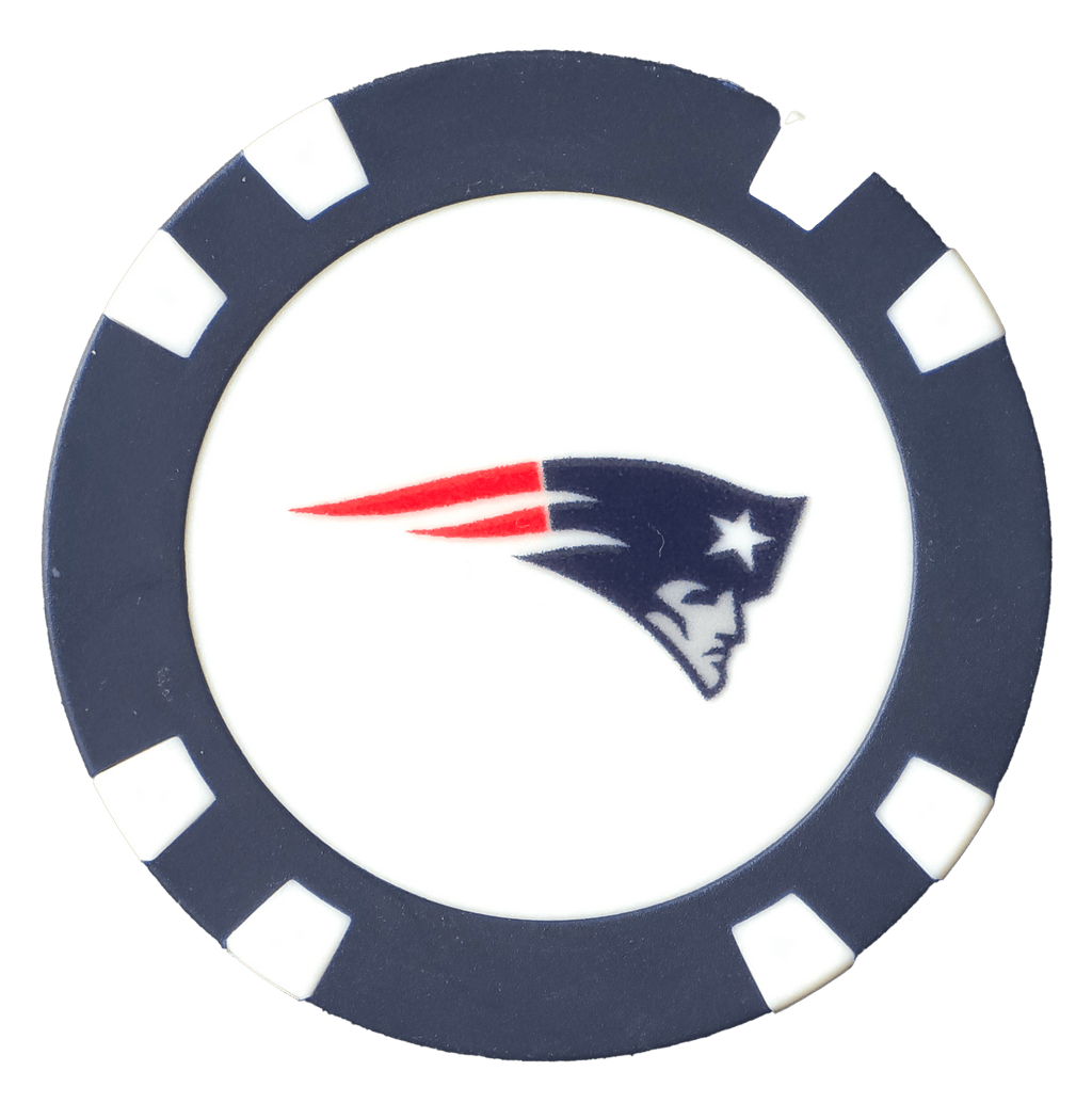Officially Licensed New England Patriots Poker Chip Ball Marker