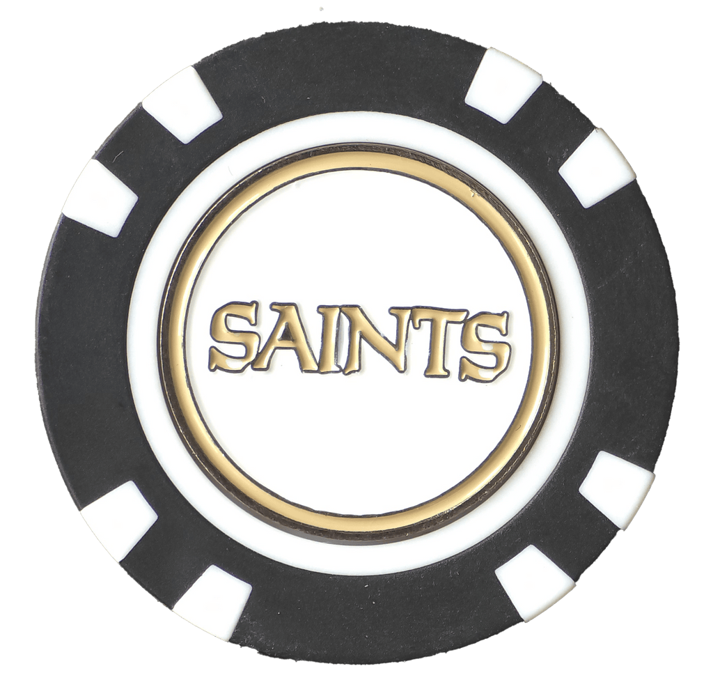 Officially Licensed New Orleans Saints Poker Chip Ball Marker
