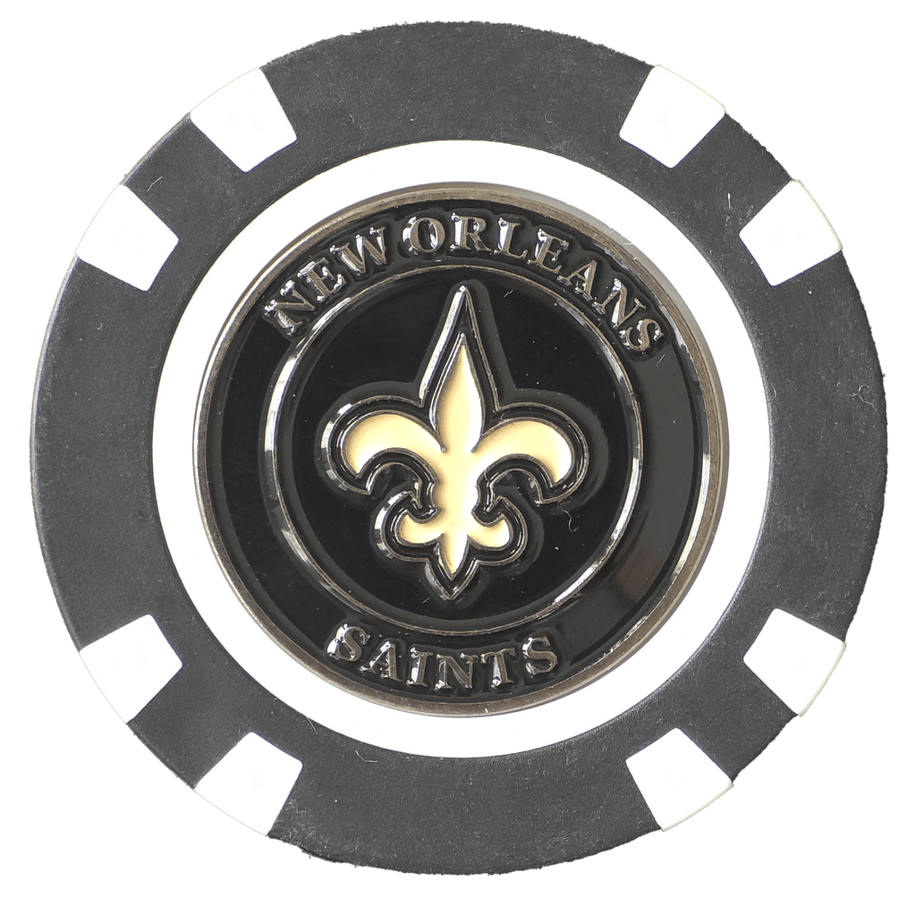 Officially Licensed New Orleans Saints Poker Chip Ball Marker