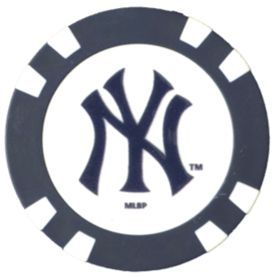 Officially Licensed New York Yankees Poker Chip Ball Marker