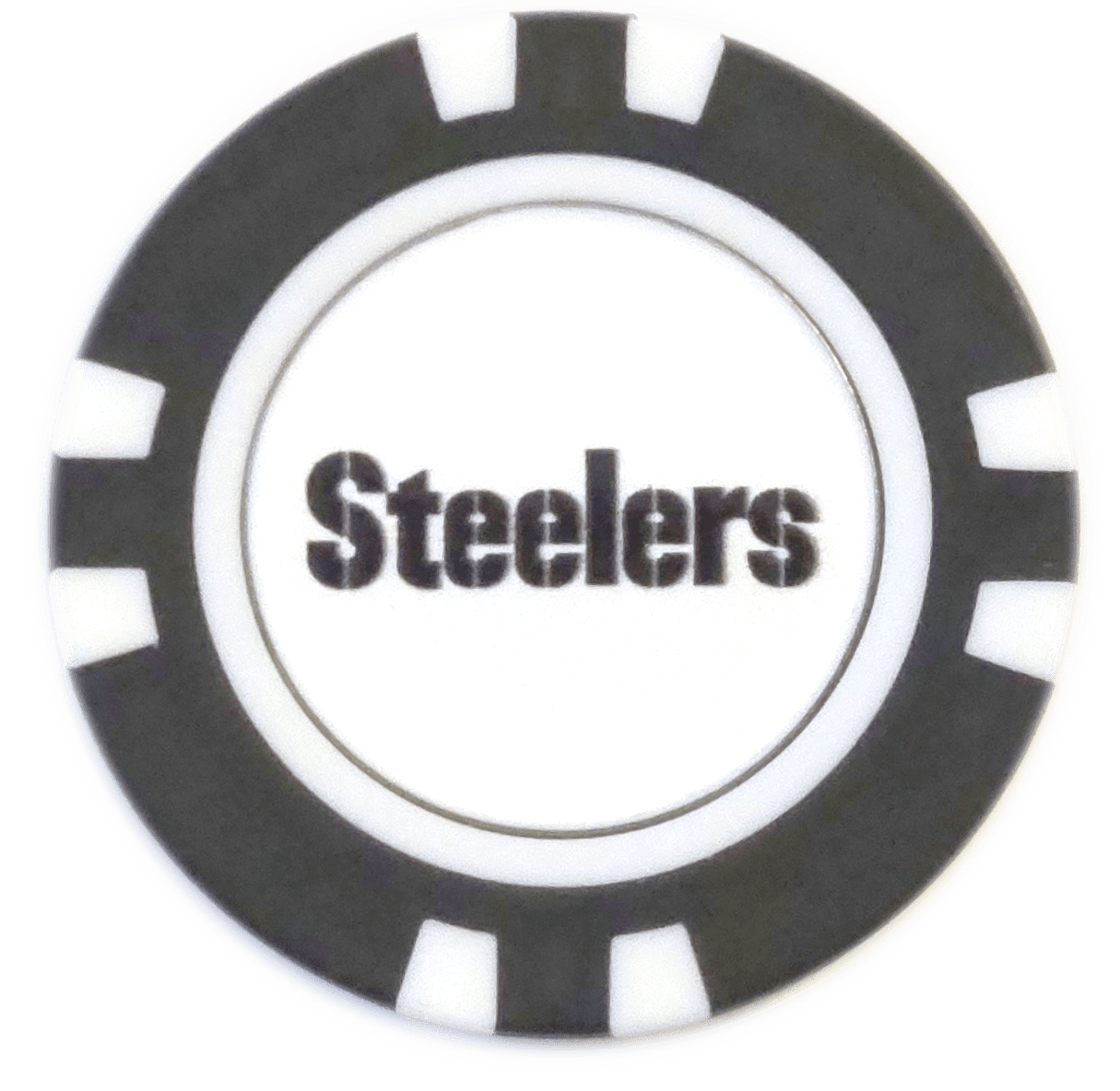 Officially Licensed Pittsburgh Steelers Poker Chip Ball Marker